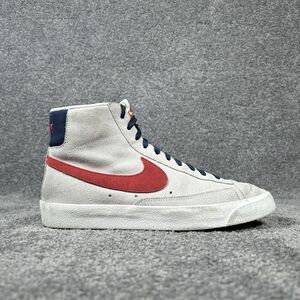Nike Blazer Mid 77 D07433-900 Women’s Size 8.5 White Basketball Shoes Used